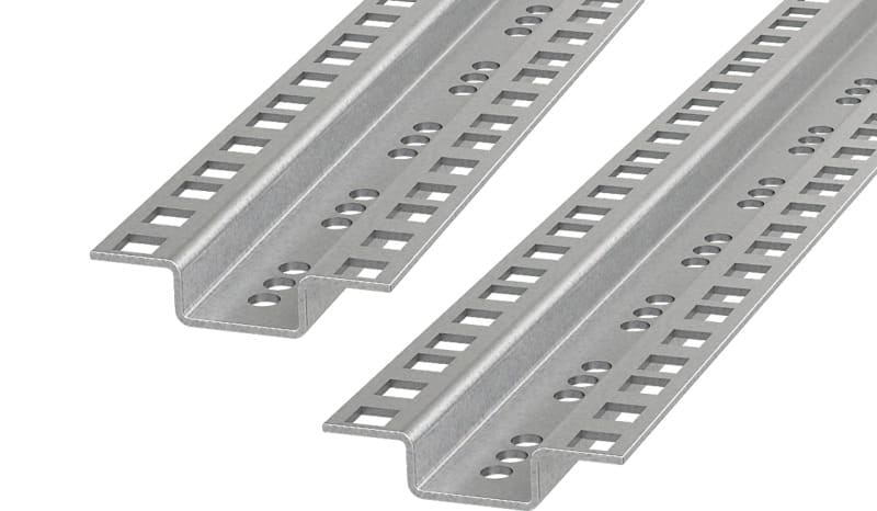 EFB - Mittelprofil für 24HE, Set 2 Stück, für Schrankserie PRO