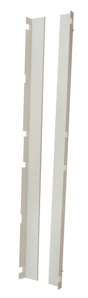 EFB - Sichtblende für 42HE, B=800 2 Stk., RAL7035, für Schrankserie PRO