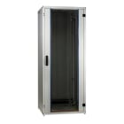 EFB - Netzwerkschrank PRO 24HE, 800x800mm, Fronttür Glas 1-tlg., Rücktür Stahl 1-tlg.