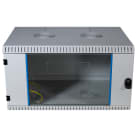 EFB - 19`` Wandgehäuse 21HE, fest, 1-teilig, RAL7035, Tiefe 600 mm