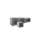 EFB - 19`` 06HE Wandgehäuse Basic, Tiefe 450 mm, 1-teilig, Flat Pack, RAL7035