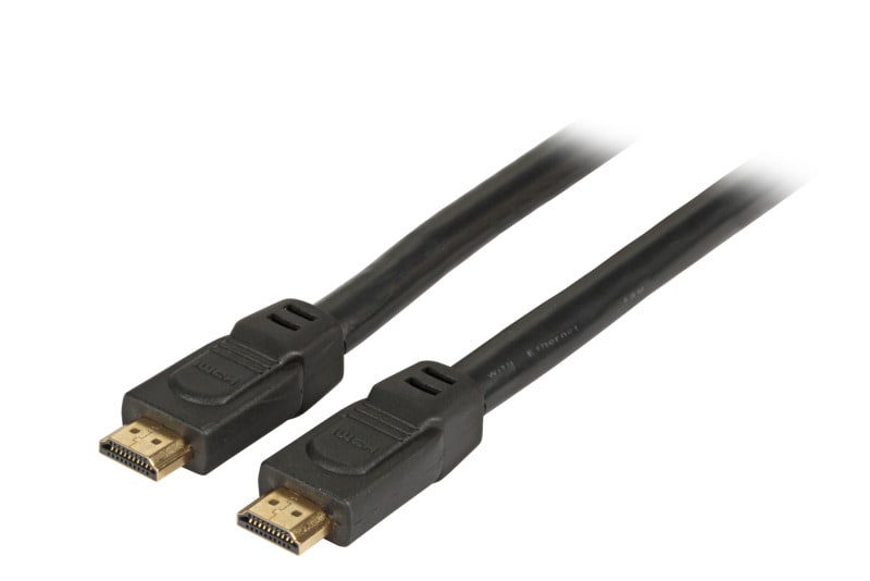 EFB - HighSpeed HDMI™ Kabel with Ethernet 4K60Hz, A-A St-St, 15m, schwarz