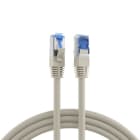 EFB - RJ45 Patchkabel Cat.6A S/FTP TPE Cat.7 Rohkabel superflex grau 1m