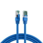 EFB - RJ45 Patchkabel Cat.6A S/FTP LSZH blau 3m