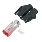 EFB - RJ45-Hirose Stecker TM21 sw 100 Stk, 3 Elemente, Cat. 6