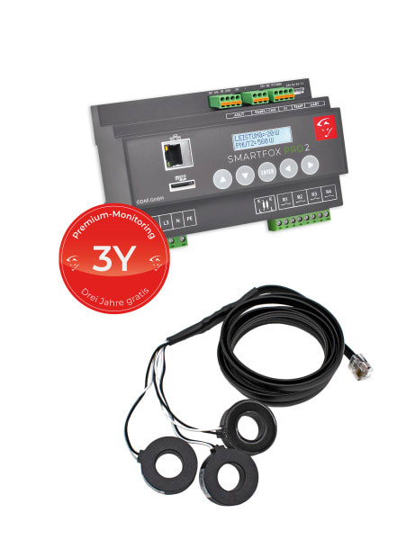 SMARTFOX - SMARTFOX Pro 2 Energiemanager inkl. Stromwandler 80A 3Y