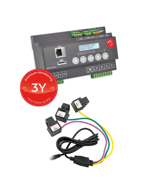 SMARTFOX - SMARTFOX Pro 2 Energiemanager inkl. Stromwandler 100A 3Y