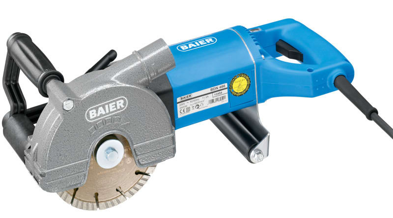 BAIER - Diamantfräse mit 6 Dia-Scheiben Gold II, 2400W,8200Upm,5.8kg