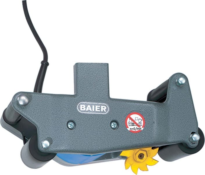 BAIER - Mauernutfräse 1400W 1200Upm 7kg mit Absaugung im Koffer