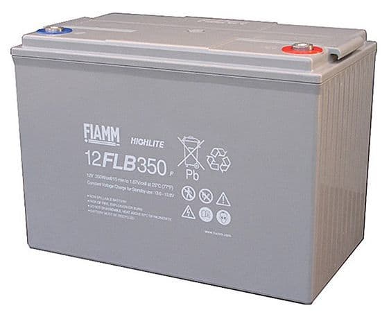 HÜCKMANN - Bleiakku 12V 90Ah 12FLB350P