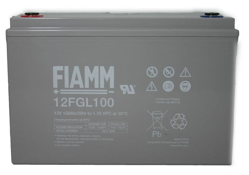 HÜCKMANN - Bleiakku 12V 100Ah 12FGL100