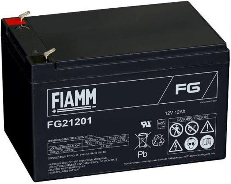 HÜCKMANN - Bleiakku 12V 12Ah FG21201