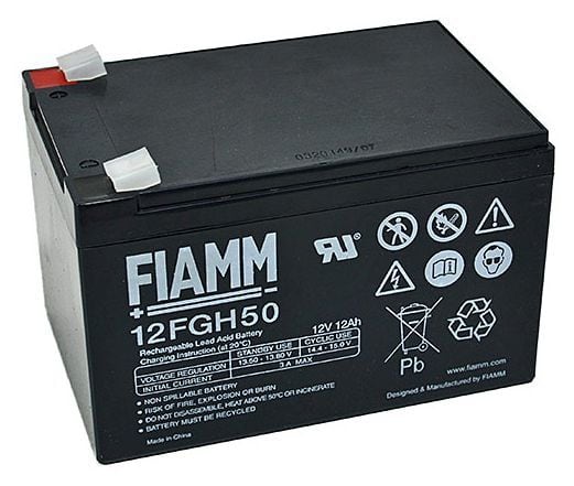 HÜCKMANN - Bleiakku 12V 12Ah 12FGH50