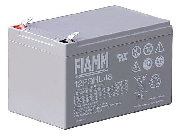 HÜCKMANN - Bleiakku 12V 12Ah 12FGHL48