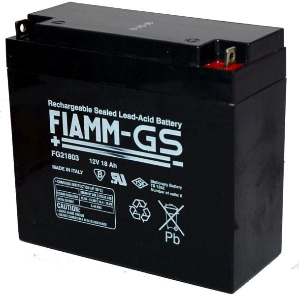 HÜCKMANN - Bleiakku 12V 18Ah FG21803