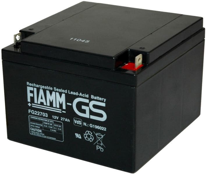 HÜCKMANN - Bleiakku 12V 27Ah FG22703