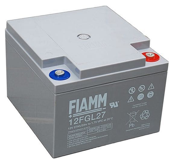 HÜCKMANN - Bleiakku 12V 27Ah 12FGL27