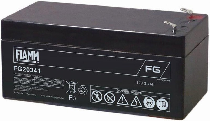 HÜCKMANN - Bleiakku 12V 3,4Ah FG20341