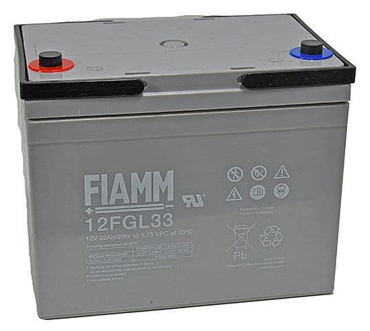 HÜCKMANN - Bleiakku 12V 33Ah 12FGL33