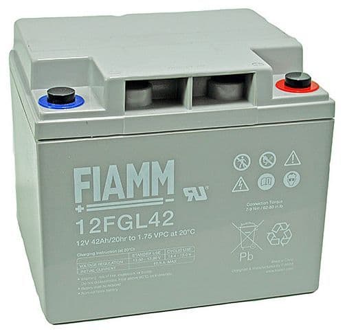 HÜCKMANN - Bleiakku 12V 42Ah 12FGL42