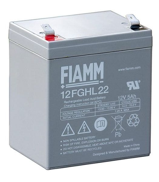 HÜCKMANN - Bleiakku 12V 5Ah 12FGHL22
