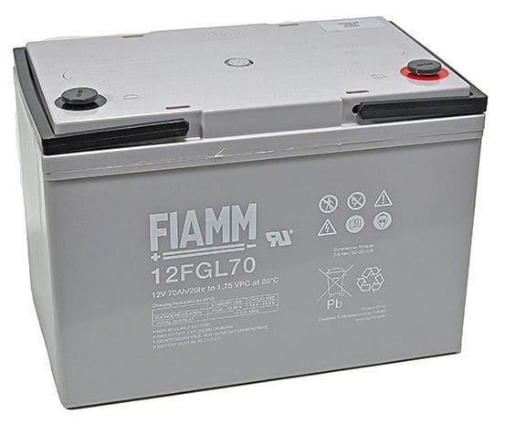 HÜCKMANN - Bleiakku 12V 70Ah 12FGL70