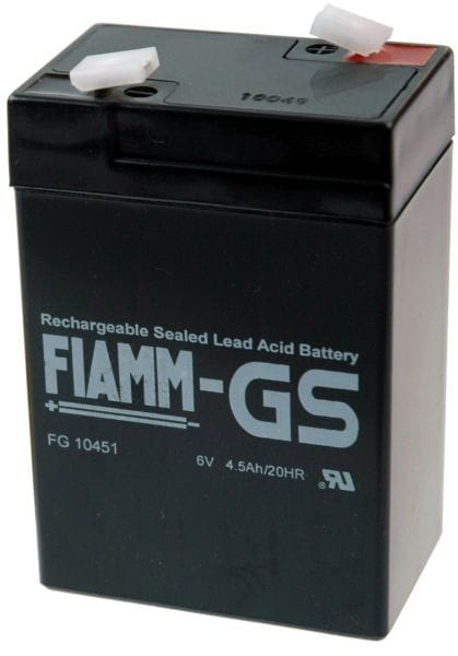HÜCKMANN - Bleiakku 6V 4,5Ah FG10451