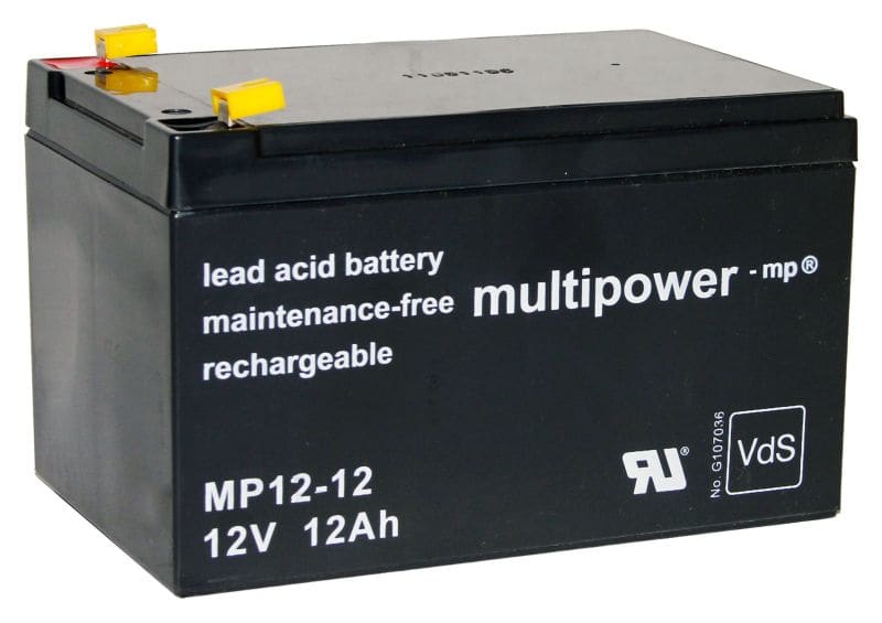 HÜCKMANN - Bleiakku 12V 12Ah MP12-12