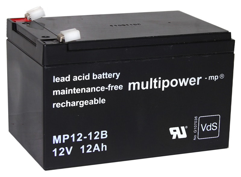 HÜCKMANN - Bleiakku 12V 12Ah MP12-12B