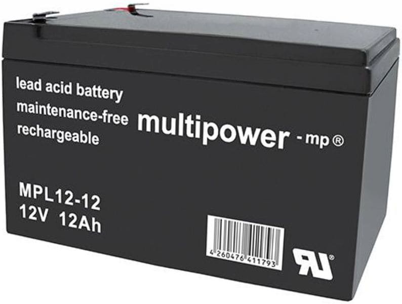 HÜCKMANN - Bleiakku 12V 12Ah MPL12-12