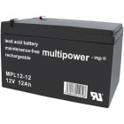 HÜCKMANN - Bleiakku 12V 12Ah MPL12-12
