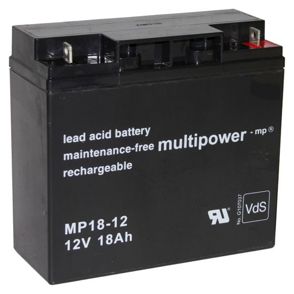 HÜCKMANN - Bleiakku 12V 18Ah MP18-12i