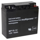HÜCKMANN - Bleiakku 12V 18Ah MP18-12i