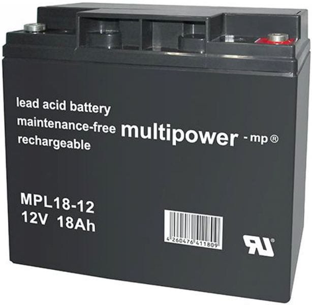 HÜCKMANN - Bleiakku 12V 18Ah MPL18-12