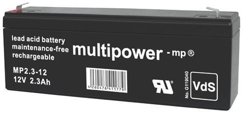 HÜCKMANN - Bleiakku 12V 2,3Ah MP2,3-12