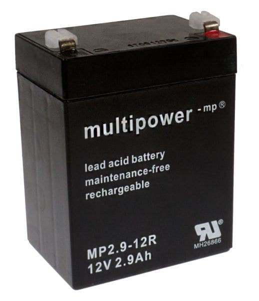 HÜCKMANN - Bleiakku 12V 2,9Ah MP2,9-12R