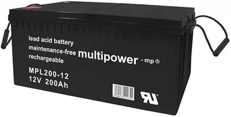 HÜCKMANN - Bleiakku 12V 200Ah MPL200-12