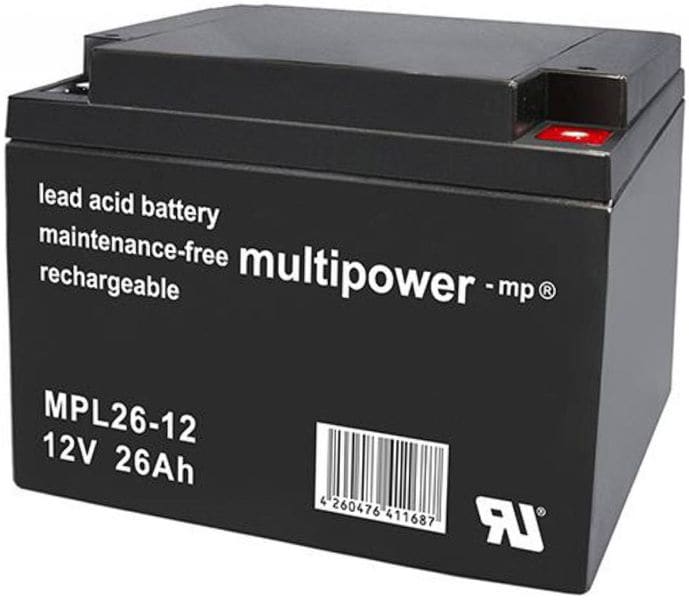 HÜCKMANN - Bleiakku 12V 26Ah MPL26-12