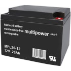HÜCKMANN - Bleiakku 12V 26Ah MPL26-12