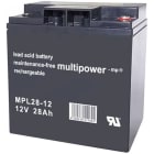 HÜCKMANN - Bleiakku 12V 28Ah MPL28-12