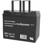 HÜCKMANN - Bleiakku 12V 34Ah MPL34-12