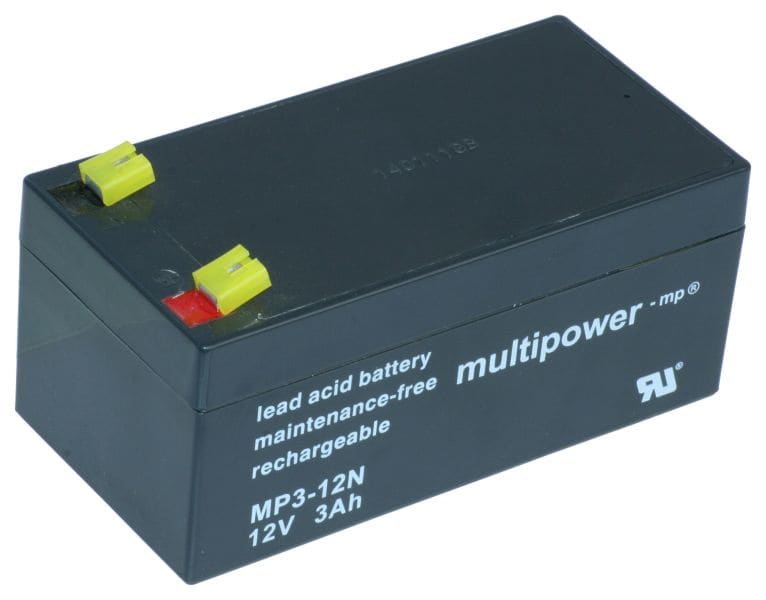 HÜCKMANN - Bleiakku 12V 3Ah MP3-12N