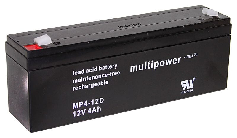HÜCKMANN - Bleiakku 12V 4Ah MP4-12D