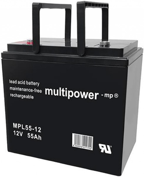 HÜCKMANN - Bleiakku 12V 55Ah MPL55-12
