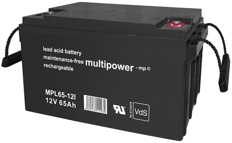 HÜCKMANN - Bleiakku 12V 65Ah MPL65-12