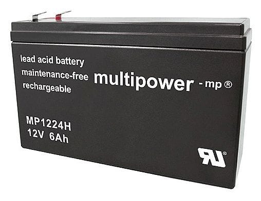 HÜCKMANN - Bleiakku 12V 6Ah MP1224H