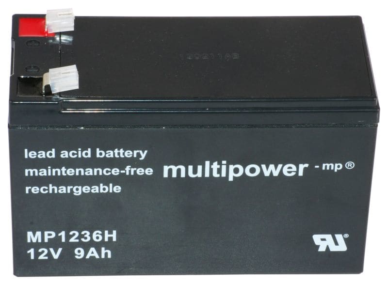 HÜCKMANN - Bleiakku 12V 9Ah MP1236H
