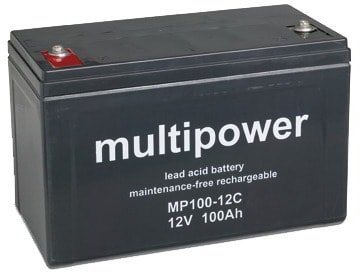 HÜCKMANN - Bleiakku 12V 100Ah MPC100-12i