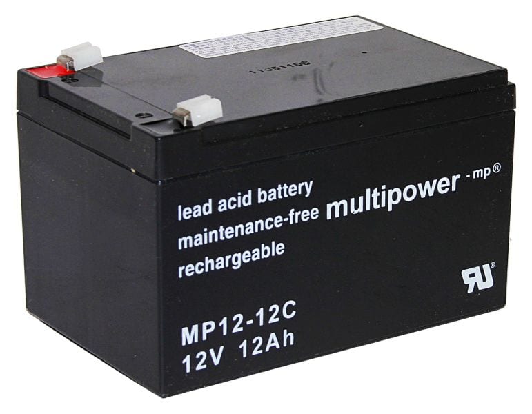 HÜCKMANN - Bleiakku 12V 12Ah MP12-12C