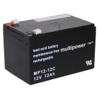 HÜCKMANN - Bleiakku 12V 12Ah MP12-12C
